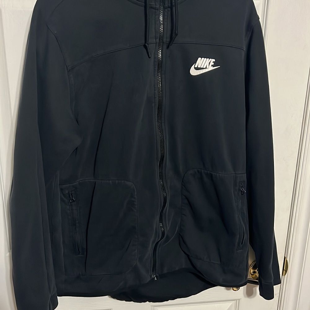 Vintage‎ Blue Tag" NIKE Performance Running Hoodie - Women Sz XL - PERFECT - Picture 2 of 8